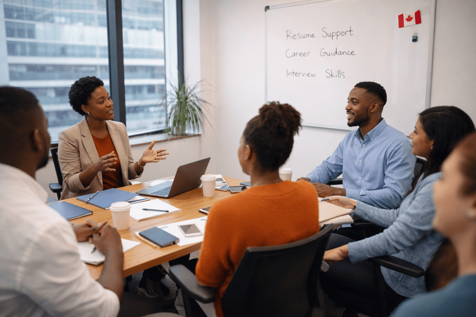 Mentorship workshop in progress